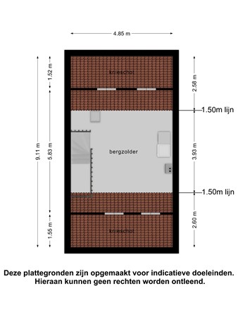 Floorplan - Livingstonehage 21, 8302 WG Emmeloord